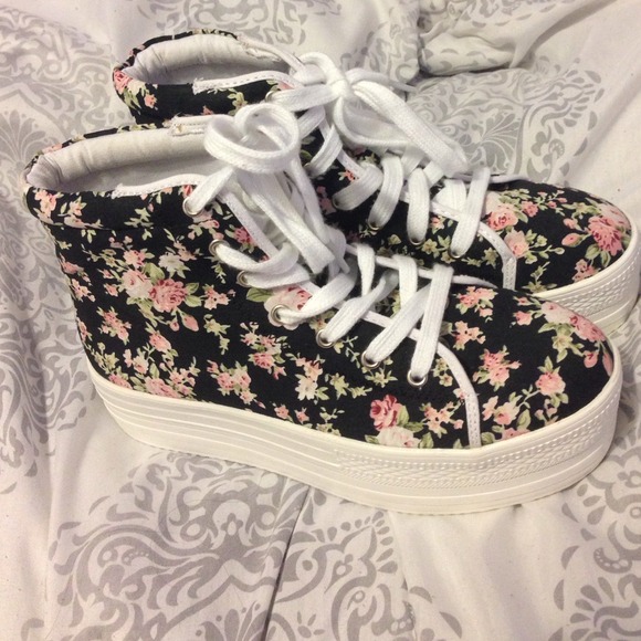 Charlotte Russe platform sneakers
