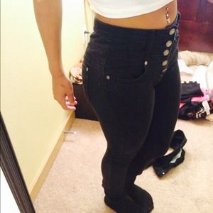 High wasted pants
