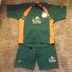Boy's Miami Hurricanes Outfit