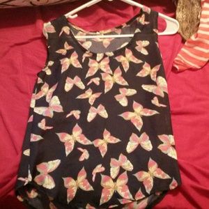 Butterfly tank top