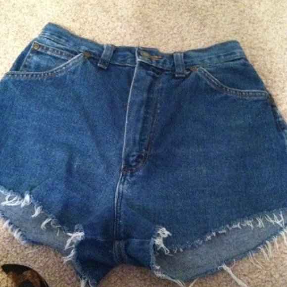 Rustler Vintage High Waist Jean Shorts