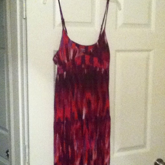 Multi colored maxi