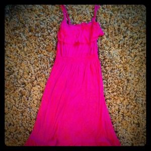 Pink summer dress