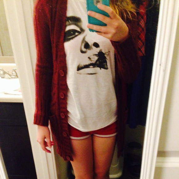 Red sweater