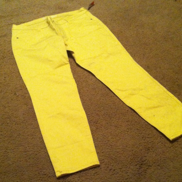 Yellow Skinny Jeans