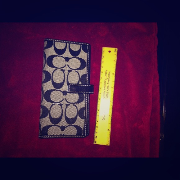 Authentic Coach Card Wallet