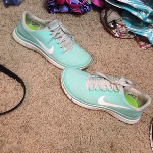 Tiffany blue nikes