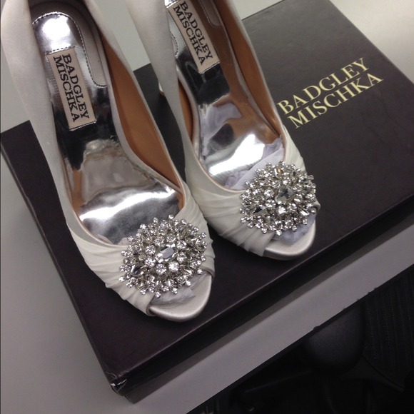 Bradley mischka "pettal" shoes