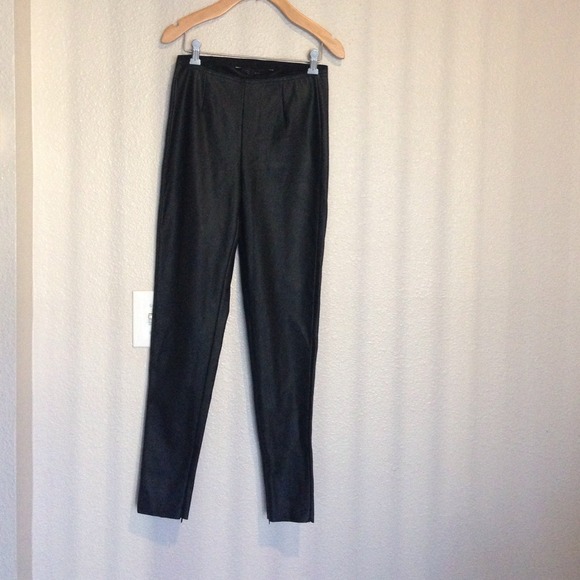 Zara Faux leather Leggins