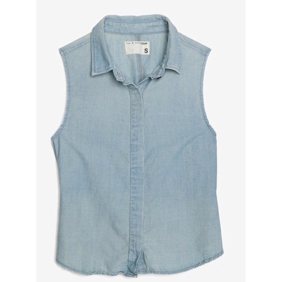 rag & bone Tops - FINAL PRICE Rag & bone sleeveless blouse in white