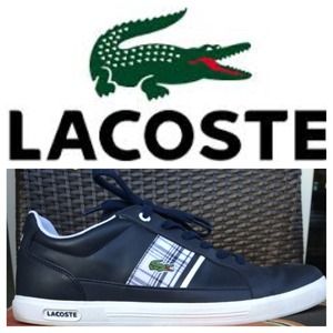 Men's Lacoste Navy Blue Sneakers
