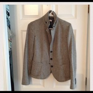 J Crew herringbone blazer jacket