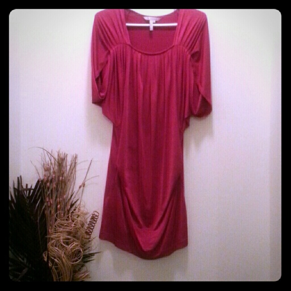 Red party dress