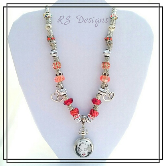 The 'Marilyn' Watch Necklace - Picture 3 of 3