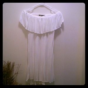 White tube summer dress