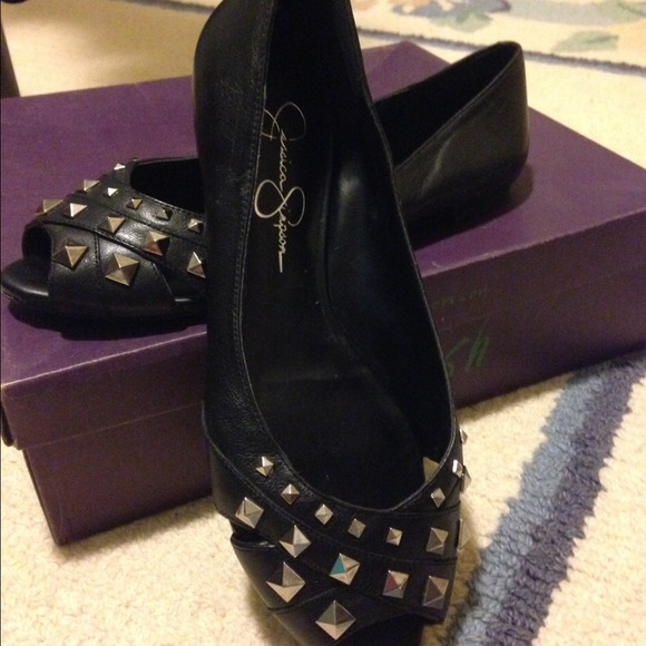 Cute studded flats.