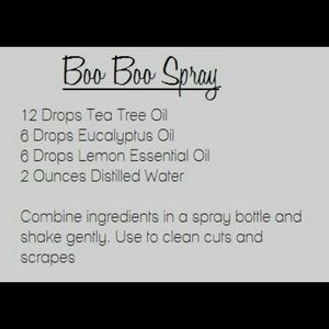 Diy Doterra essential oils boo boo spray