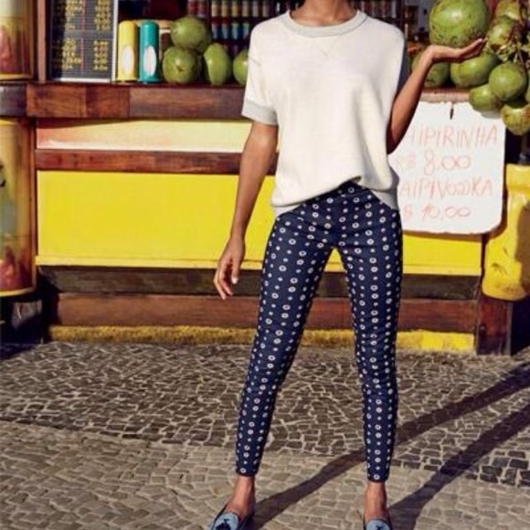 J. Crew Pants - J.Crew foulard Minnie pant