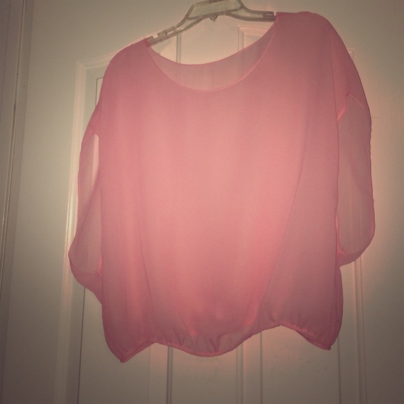 American apparel sheer top