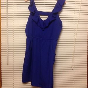 Semi formal blue dress