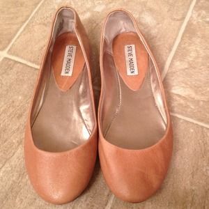 Tan Steve Madden Heaven ballet flats