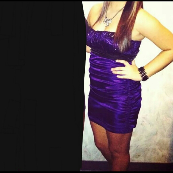 Purple party dress !!