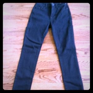 Black Super High Waist Denim