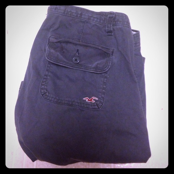 Navy blue hollister pants