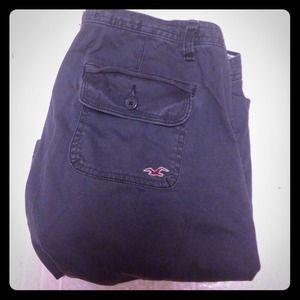 Navy blue hollister pants
