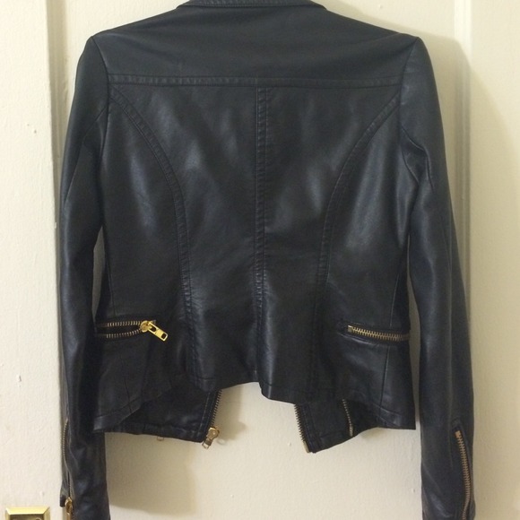 SOLD-Forever 21 faux leather jacket - Picture 3 of 4