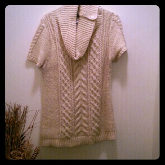 Cream sweater