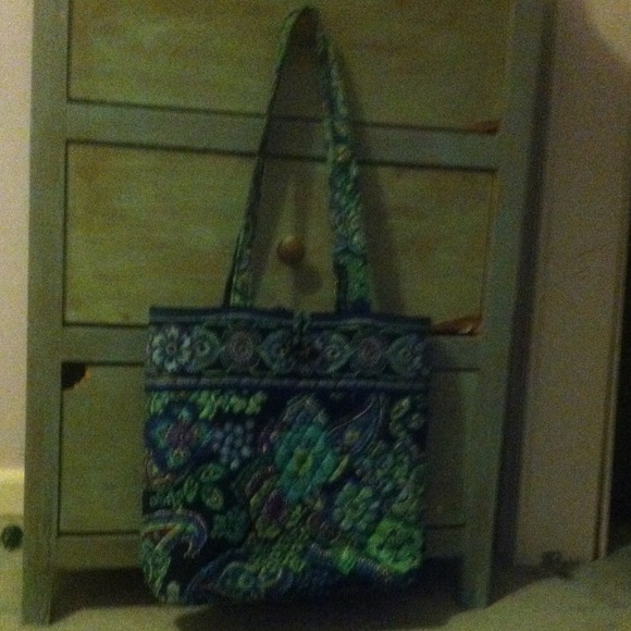 Vera Bradley blue tote