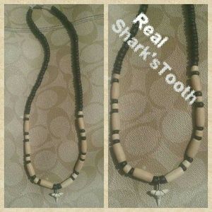 NEW⛄️2 for $15⛄️Shark's Tooth Necklace Real!