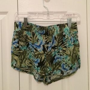 Urban Outfitters tropical print shorts