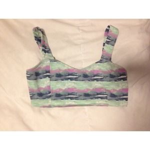 Urban Outfitters Kimichi Blue Croptop