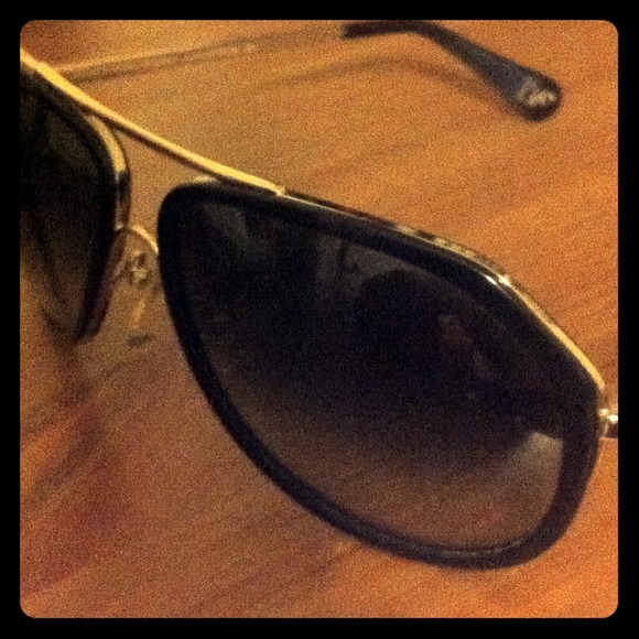 Diane Von Furstenberg sunglasses.