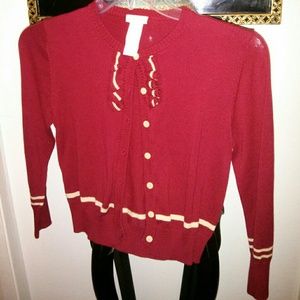 Tulle brand cardigan L