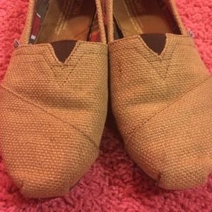 Hemp/burlap toms