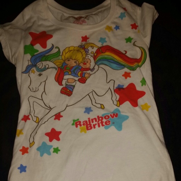 Rainbow Brite tee