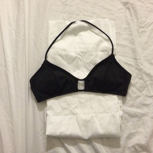 Cute black cut out bathing suit