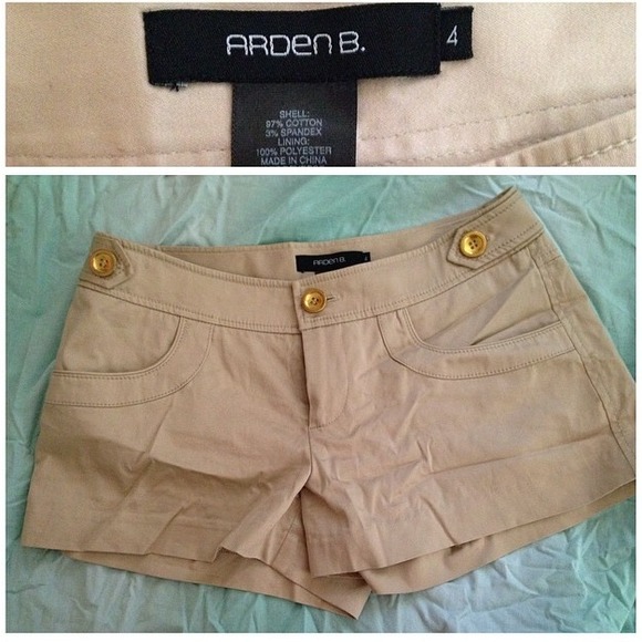 Tan shorts