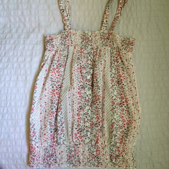 Floral tank top