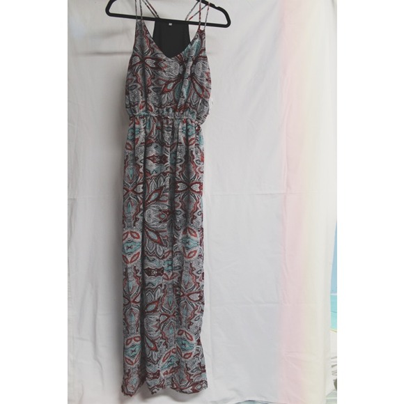 multi colored maxi dress - Picture 1 of 5