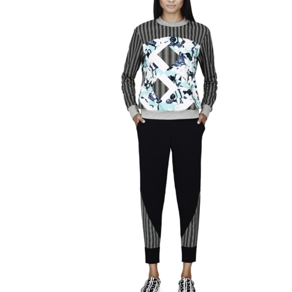 Peter Pilotto Sweatshirt in Floral Check