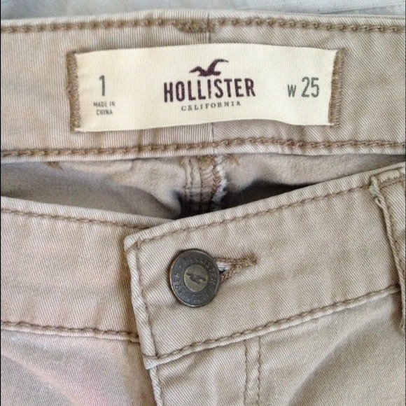 Beige Hollister Jeggings - Picture 4 of 4