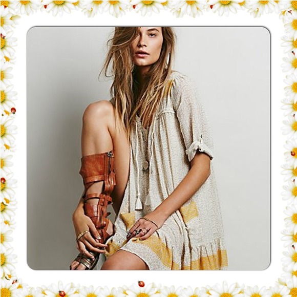 Free People Dresses & Skirts - FREE PEOPLE PENNY LANE CHIFFON DRESS NWT$128 XS
