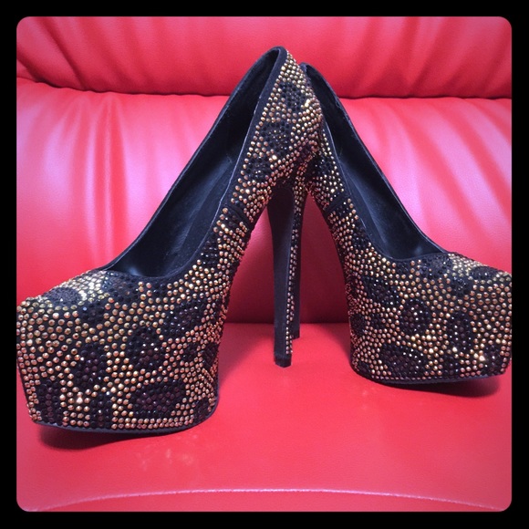 Swarovski crystal heels