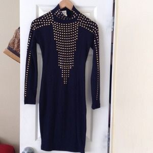 Navy blue dress