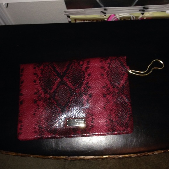 French Connection Red Snake Python Print - Picture 2 of 4