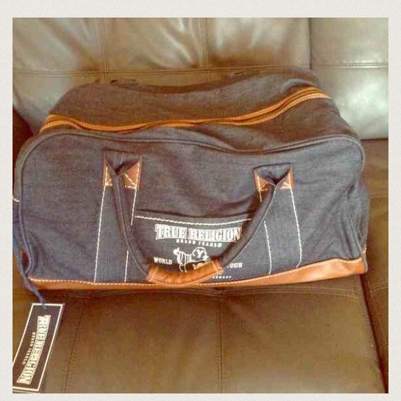 True religion duffel bag